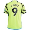 Maglia ufficiale Arsenal G. Jesus 9 Trasferta 2023-24 per Bambino